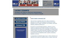 Desktop Screenshot of lucrocesante.com